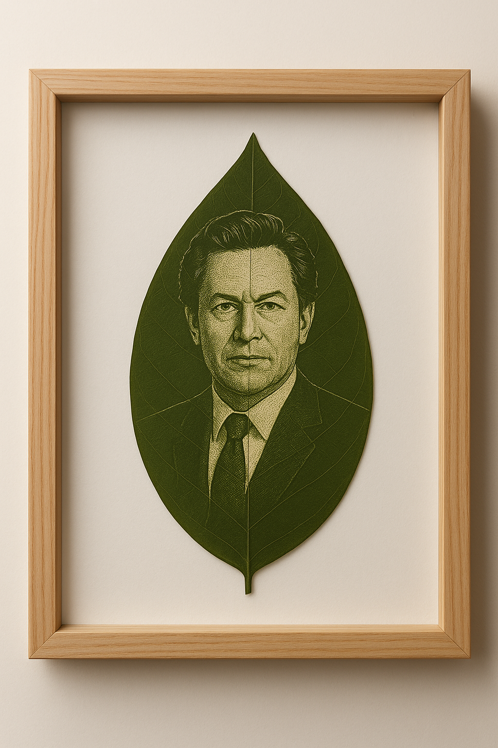 Your Picture on Leaf | Leaf Engraving